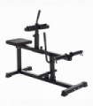 SPORTNOW Seated Adjustable Leg Extension Machine with Plate Loaded