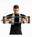 SPORTNOW Chest Expander with 10-50kg Adjustable Resistance for Men, Women