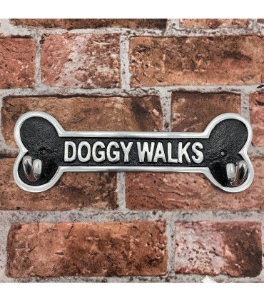 30CM DOGGY WALKS WALL HOOK