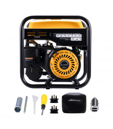 3500w Inverter Petrol Generator 4 Stroke Engine for Camping 26KG Lightweight