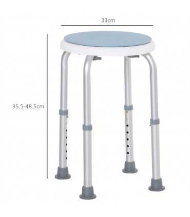 360° Swivel Seat Bath Shower Stool