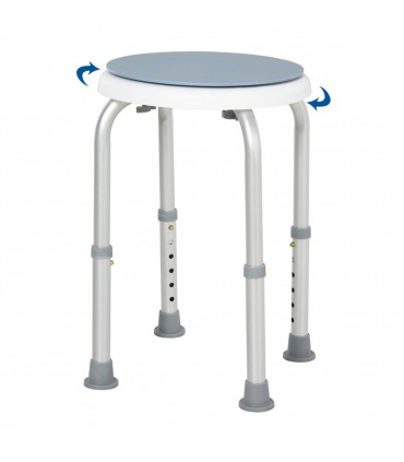 360° Swivel Seat Bath Shower Stool