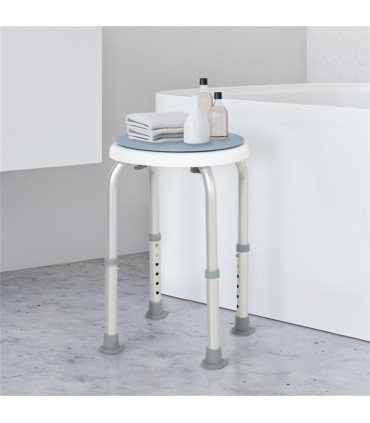 360° Swivel Seat Bath Shower Stool