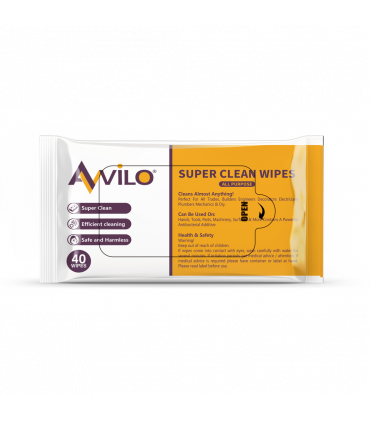 Super Clean Wipes Pack of 40