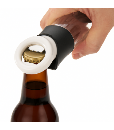 Beer Bottle Opener with Cap Collector