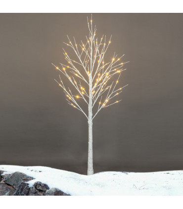 4FT Snowflake Christmas Tree with 48 LED Lamp