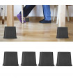4X 3" Heavy Duty Bed Chair Risers Feet Leg Lift Furniture Extra Raisers Stand UK
