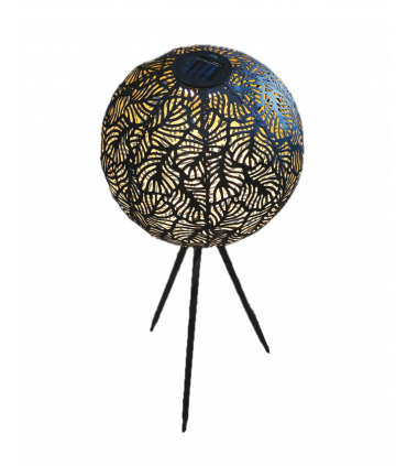 Solar Free Standing Leaf Effect Sphere