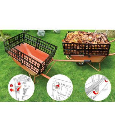 Wheel Barrow Heightening Barrier