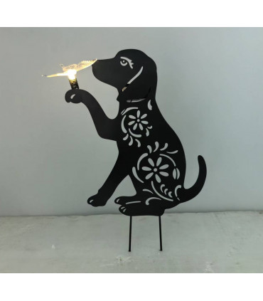 Dog Design Solar Stake Light
