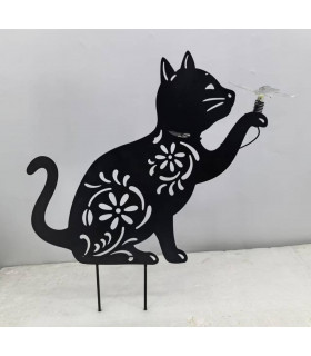 Cat Design Solar Stake light