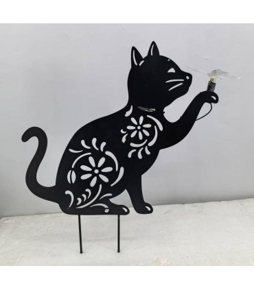 Cat Design Solar Stake light