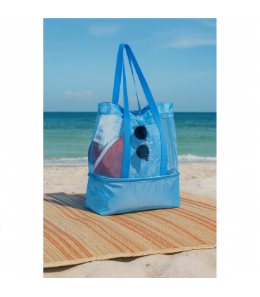 Beach Bag with Cooler Section