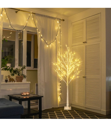 5FT Snowflake Christmas Tree with 72 LED Lamp