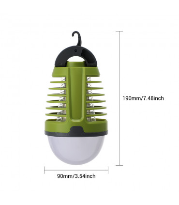 Outdoor Rechargeable Mosquito Killer & Light