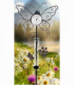 Butterfly Shaped Thermometer with Rain Gauge