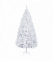7FT Iron Leg White Christmas Tree with 950 Branches
