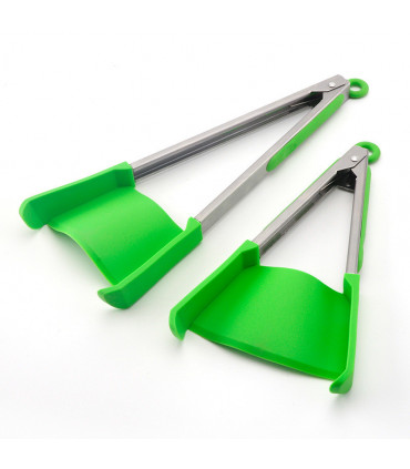 2 in 1 Spatula & Tongs