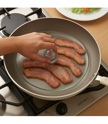 Bacon Press & Splatter Protection