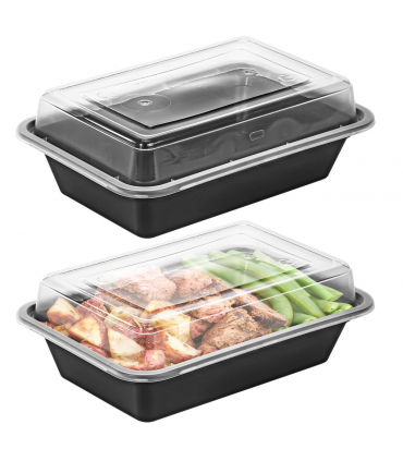 VINSANI 10pk 1 COMPARTMENT MEAL PREP CONTAINERS 1010423 X 2