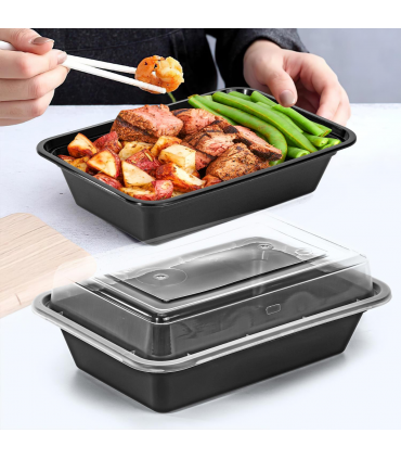 VINSANI 10pk 1 COMPARTMENT MEAL PREP CONTAINERS 1010423 X 2