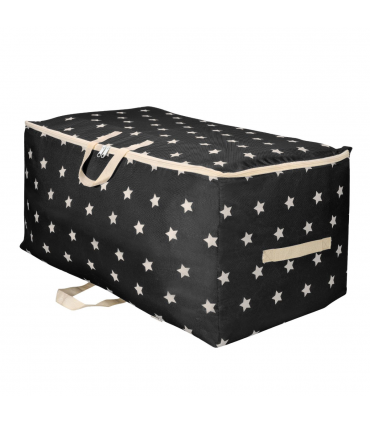 VINSANI 3pc STORAGE BAGS BLACK STAR MEDIUM 0000342