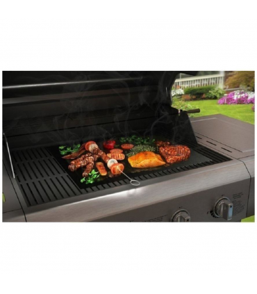 VINSANI RECTANGLE BBQ GRILL MAT x 4