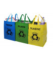 VINSANI SET OF 3 RECYCLING BAGS 0009106
