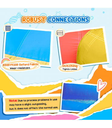 Bouncy Castle with Slide Pool Trampoline