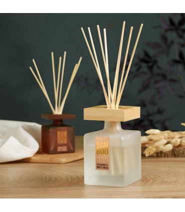 Cedarwood & White Musk Fragrance Diffuser -140ml - Up to 16 Weeks of Fragrance