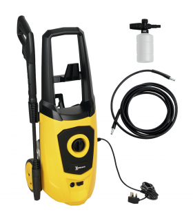 DURHAND High-Performance Power Washer 1800W, 150 Bar, 510 L/h, Yellow