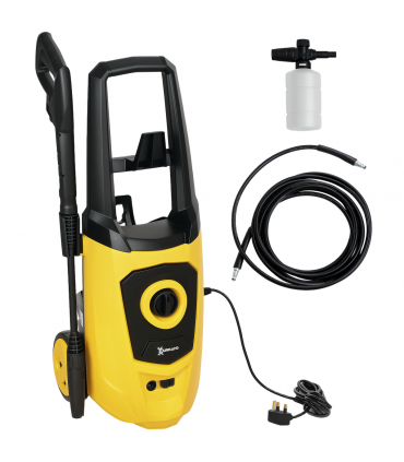 DURHAND High-Performance Power Washer 1800W, 150 Bar, 510 L/h, Yellow