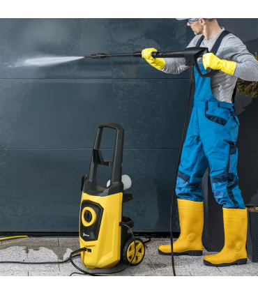DURHAND High-Performance Power Washer 1800W, 150 Bar, 510 L/h, Yellow