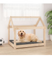Dog Bed 81x60x70 cm Solid Wood Pine