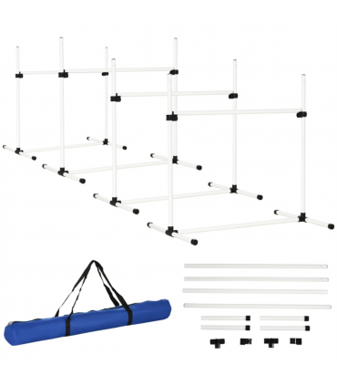 Dog agility training equipment