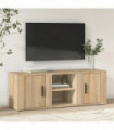vidaXL TV Cabinet Sonoma Oak 100x31.5x35 cm Engineered Wood