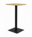 vidaXL Bistro Table Oak Colour 60x60x107 cm