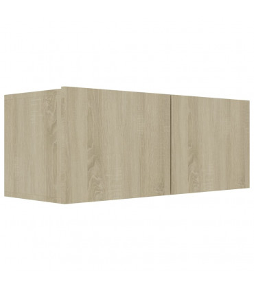 vidaXL 6 Piece TV Cabinet Set Sonoma Oak Engineered Wood