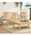 vidaXL Garden Pallet Corner Sofa Solid Wood Acacia