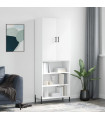 vidaXL Highboard White 69.5x34x180 cm Engineered Wood