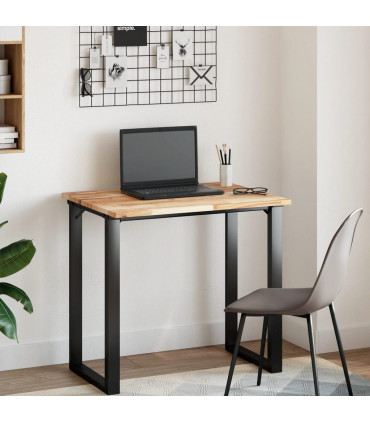 vidaXL Bathroom Vanity Top Untreated 100x60x2 cm Solid Wood Acacia