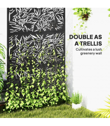 Garden Decorative Fence Panel 47.2" W x 23.6" H