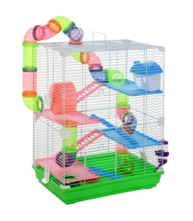 Hamster Cage 18" L x 11.75" W x 22.75" H (Without Tube and Water Bottle)