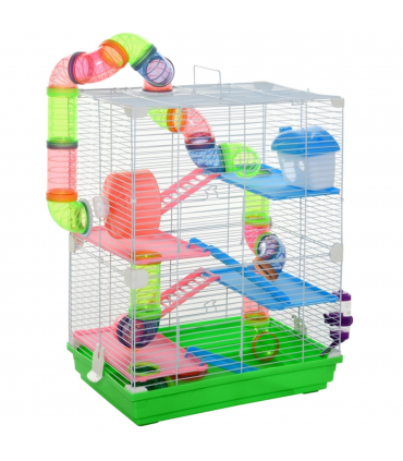 Hamster Cage 18" L x 11.75" W x 22.75" H (Without Tube and Water Bottle)