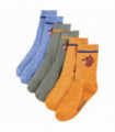 Kids' Socks 5 Pairs EU 26-29