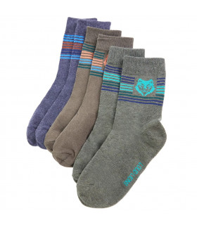 Kids' Socks 5 Pairs EU 30-34