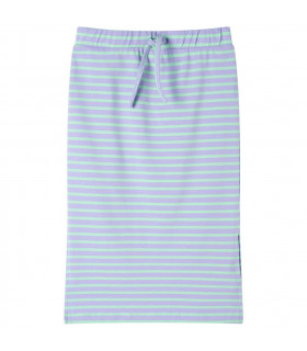 Kids' Straight Skirt with Stripes Bright Mint 104