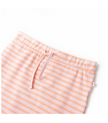 Kids' Straight Skirt with Stripes Pink 104