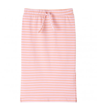 Kids' Straight Skirt with Stripes Pink 140