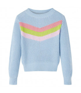 Kids' Sweater Knitted Blue 104